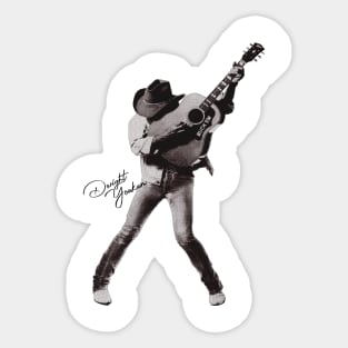 Dwight Yoakam // Vintage Sticker